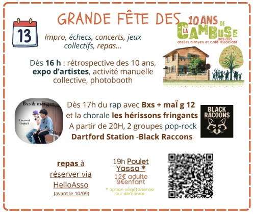 Programme Septembre 2025